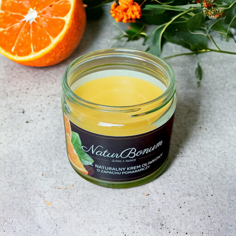 Подарочный набор Sweet Oranges II: крем 200 мл + свеча 200 мл + помада NaturBonum — фото 2