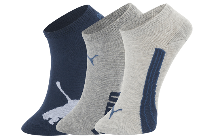 

Футболка PUMA Unisex 3 Pack, Серый, 1 Комплект 3 Штуки (Разноцветный)