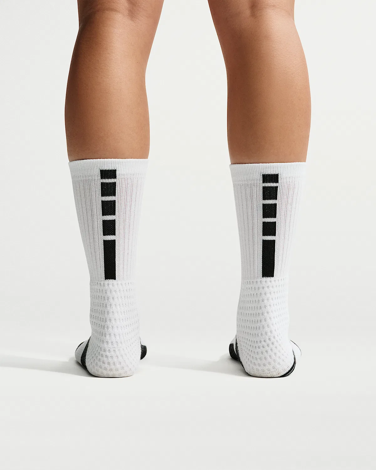 Носки Nike Elite 2.0 с амортизацией (1 пара), White/Black/Black — фото 3