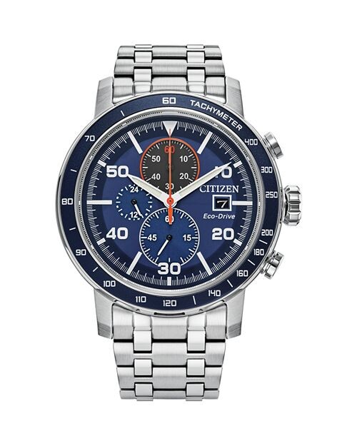 

Eco-Drive Weekender хронограф, 44 мм Citizen, цвет Blue