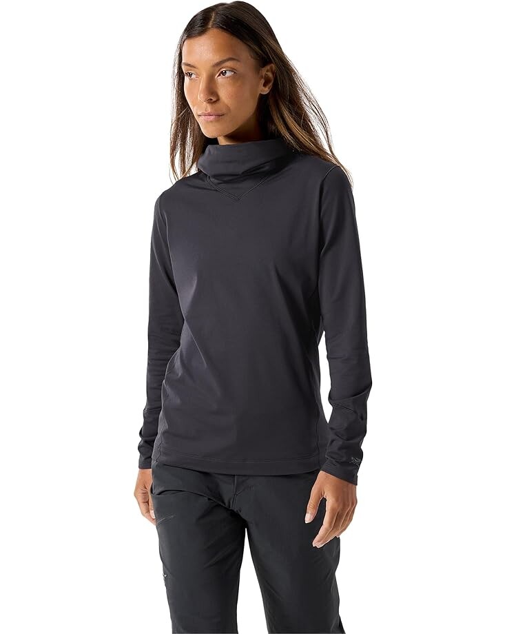

Худи Arc'teryx Rho Hoodie, черный