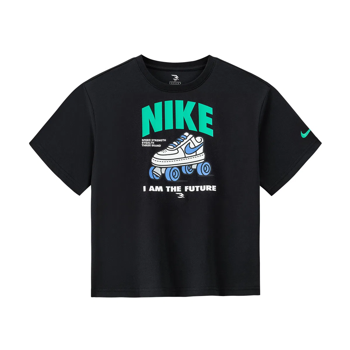Футболка детская Nike Short Sleeved T Shirts белая — фото 3