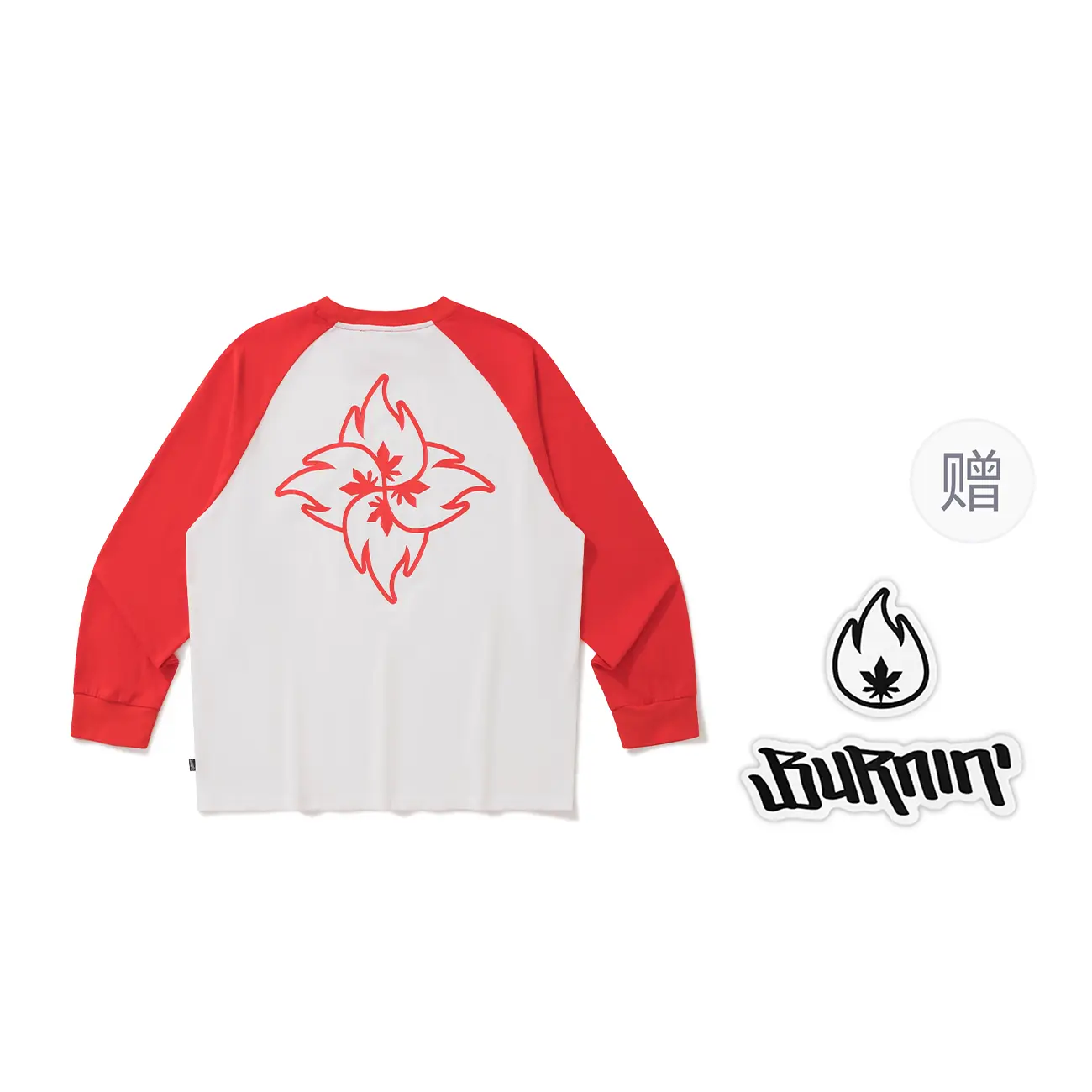 

BURNIN Футболка унисекс, Зеленый/Белый