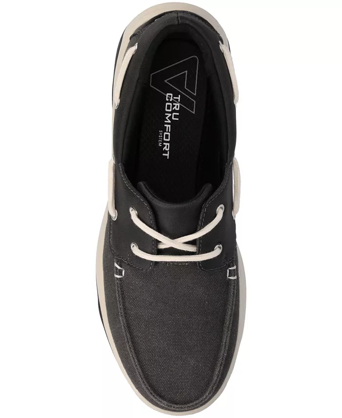 Мужские лодочные туфли Catamaran Low Top Flexible Sneaker Vance Co., черный — фото 4