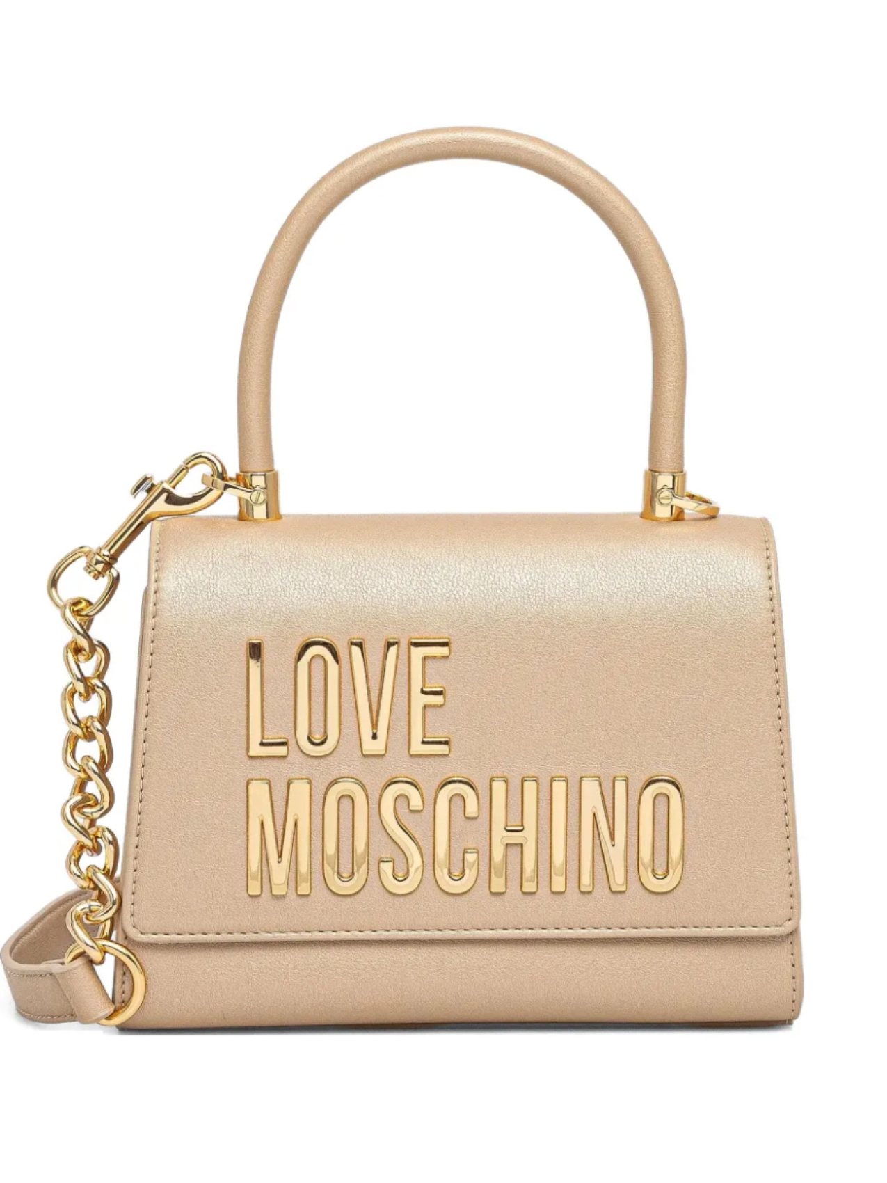 

Сумка-тоут с логотипом Love Moschino, нейтральный