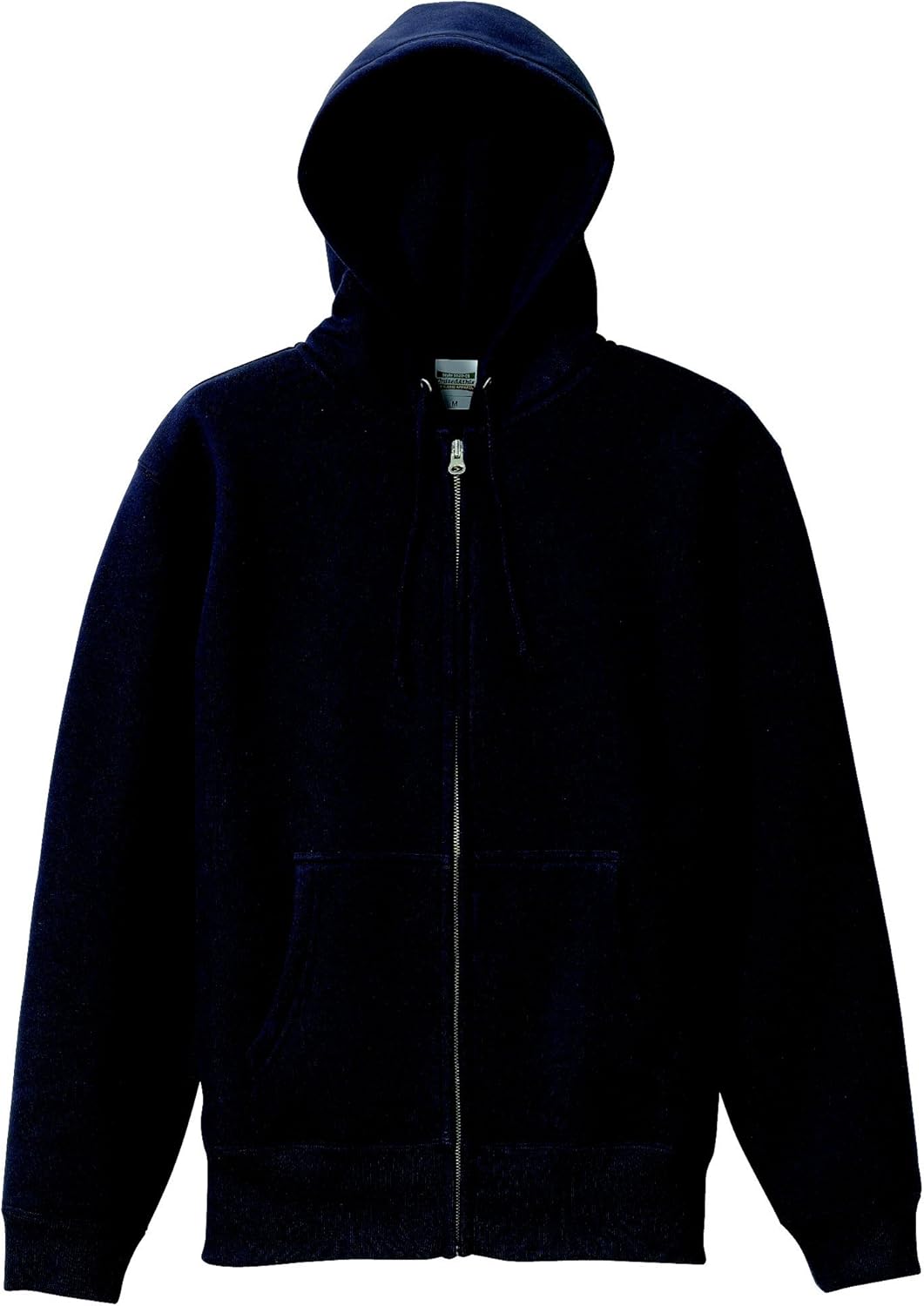 

Мужская толстовка United Athle 562001 из ткани плотностью 10,0 унций, на молнии (с флисовой подкладкой), темно-синий