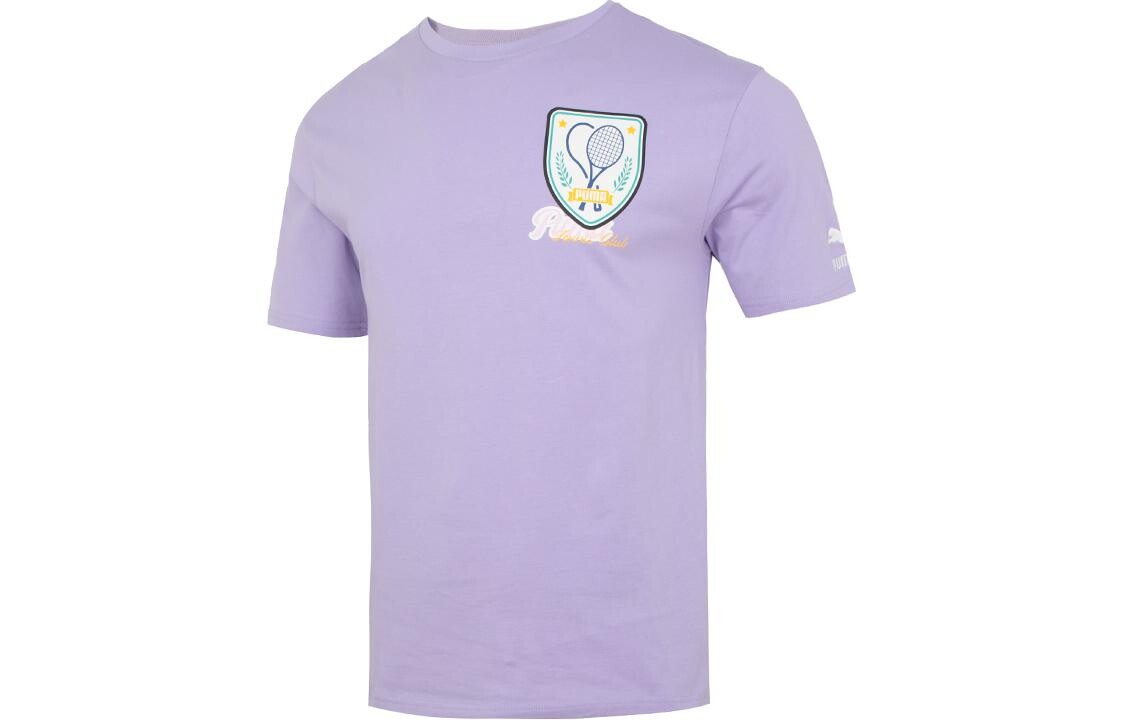 

Футболка унисекс фиолетовая Puma, фиолетовый