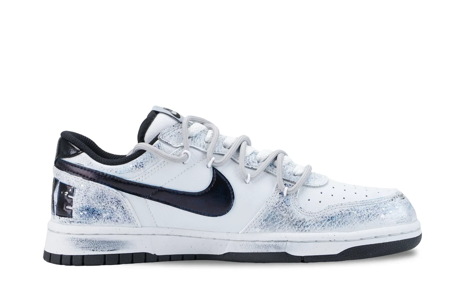 Кроссовки низкие Nike Big Low White Blue — фото 4