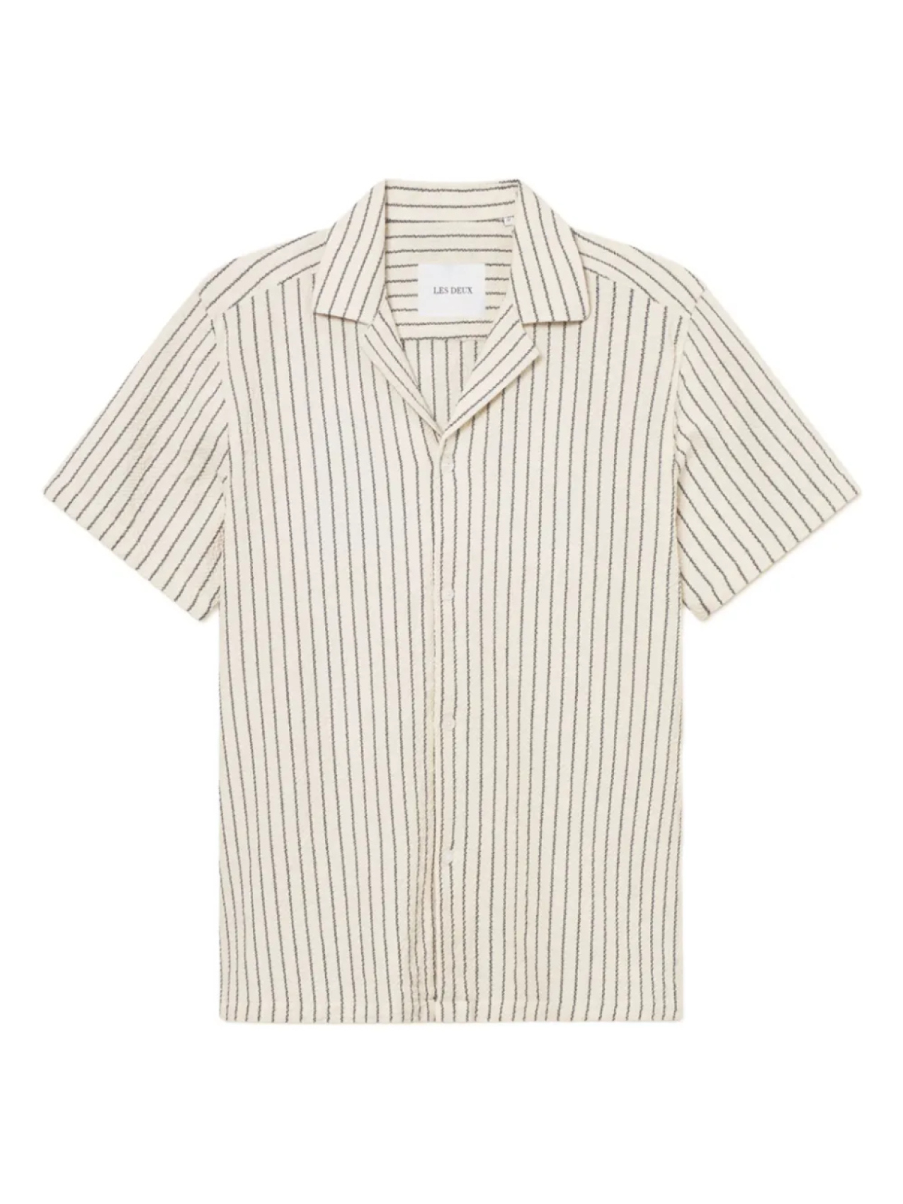 

Полосатая рубашка с короткими рукавами Les Deux, розовый