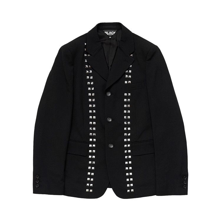 

Топ Comme des Garçons Black Single Breasted Blazer With Studs, Black