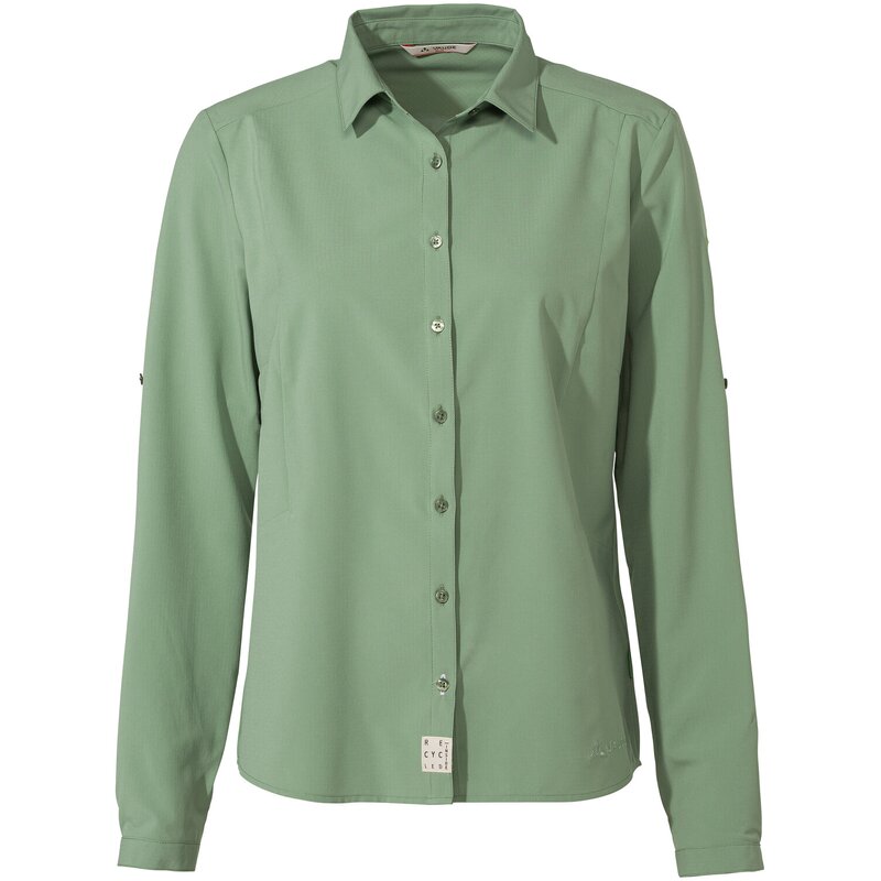 

Блузка wo Rosemoor Ls Shirt iv Vaude, зеленый