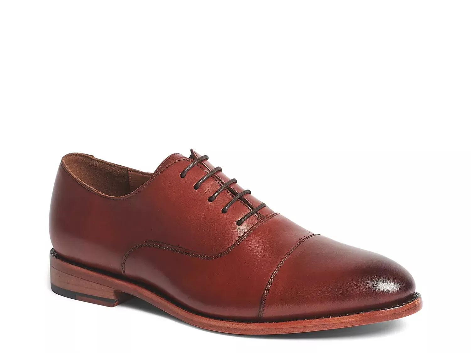 

Классические оксфорды Clinton Cap Toe Anthony Veer, Mahogany Brown