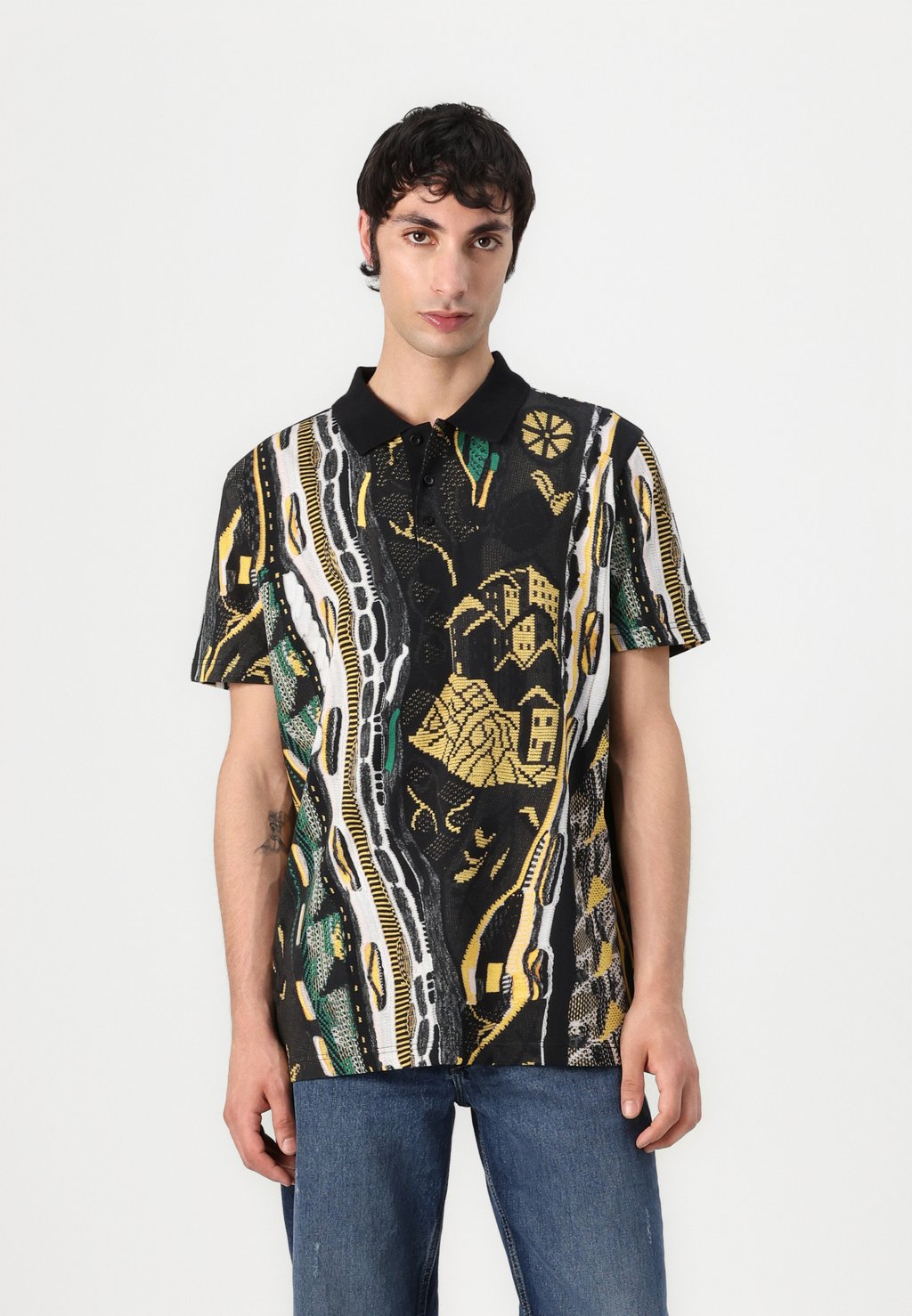 

Рубашка поло UNISEX Carlo Colucci, желтый