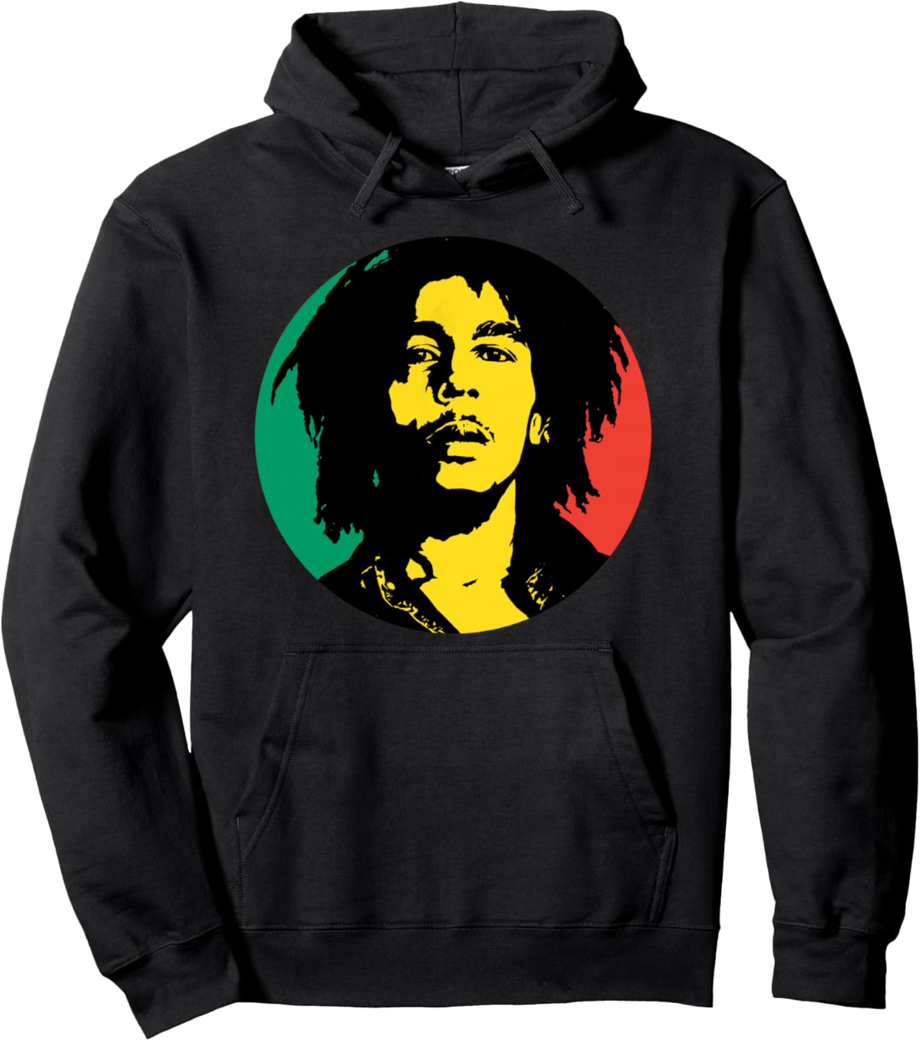 

Худи Bob Marley Rasta Circle, черная
