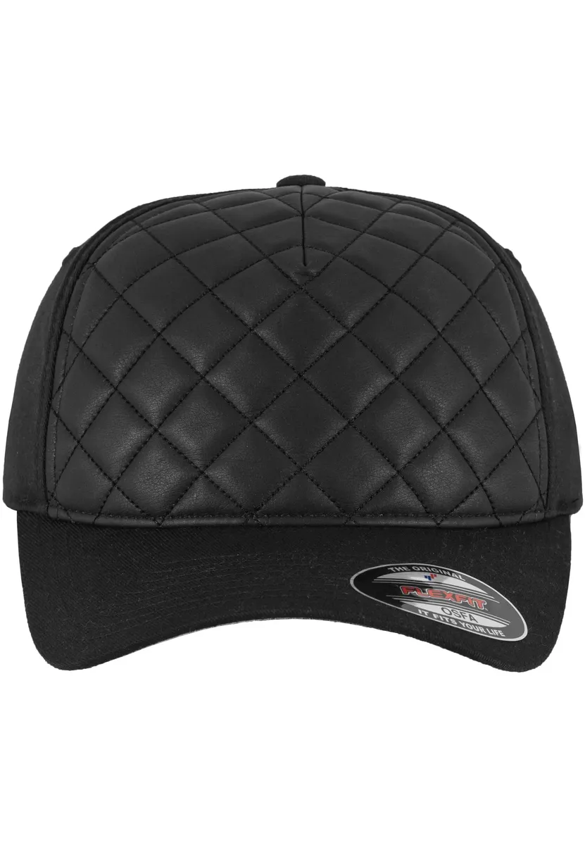 

Flexfit Flex Cap " Flexfit унисекс стеганая ромбовидная кепка Flexfit", черный