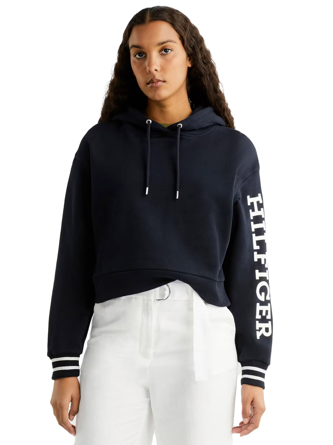 

Толстовка hilfiger felpa con maniche monotype Tommy, синий