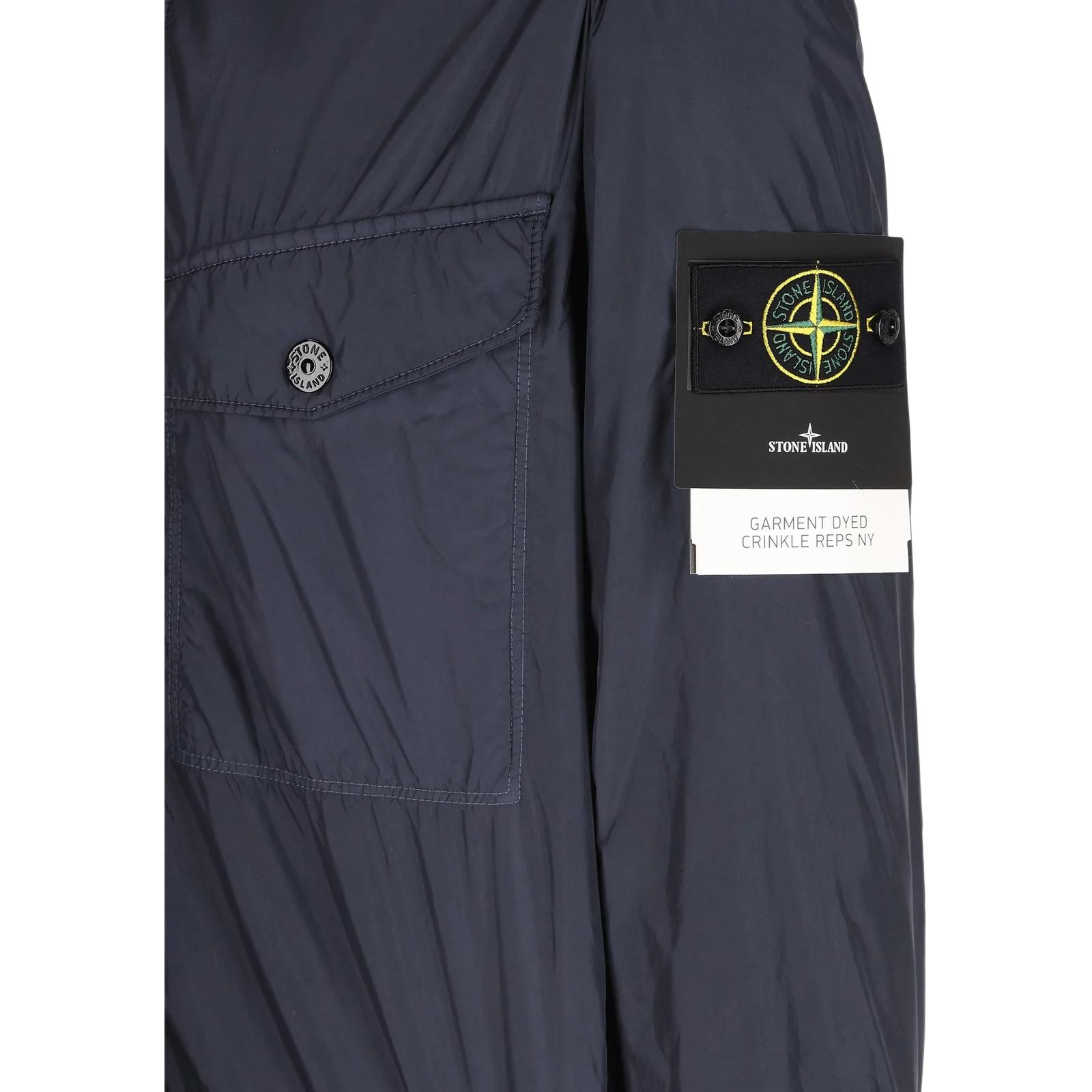 Куртка с карманом на молнии STONE ISLAND, синий — фото 3