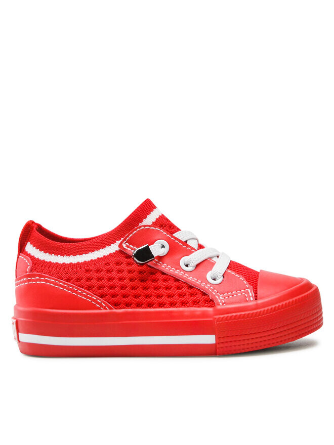 

Кеды Big Star Shoes комбинированные на толстой подошве, красный