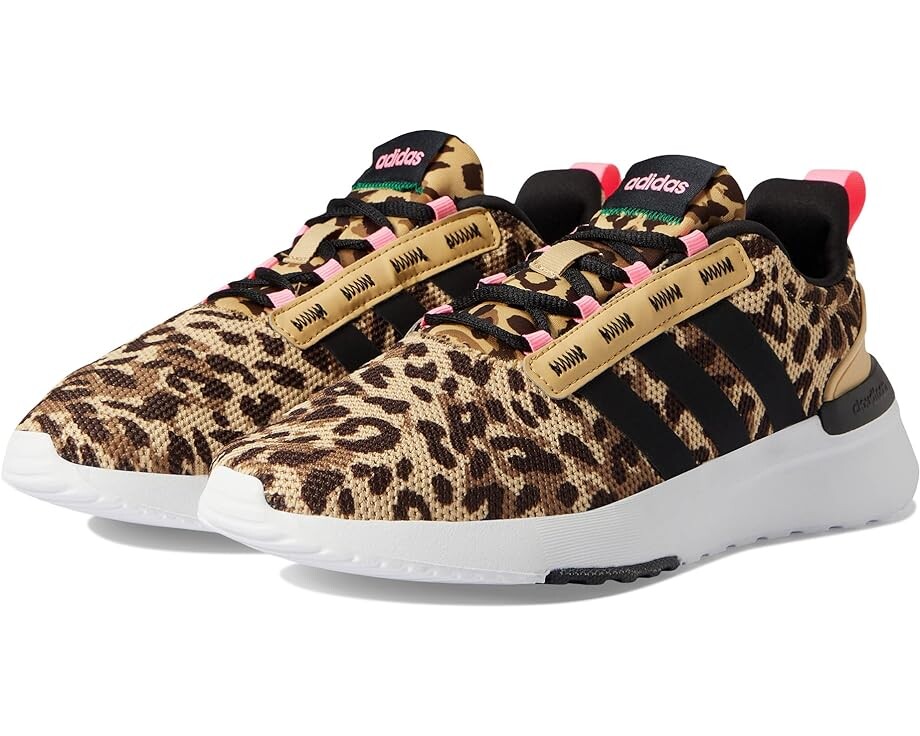 

Кроссовки Adidas Racer TR21 Running Shoes, цвет Beam Pink/Black/Green