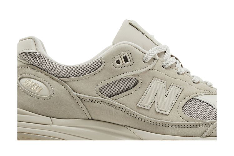 Кроссовки Stone Island x 991v2 Made in England 'Ghost Pack - Beige', кремовый — фото 2