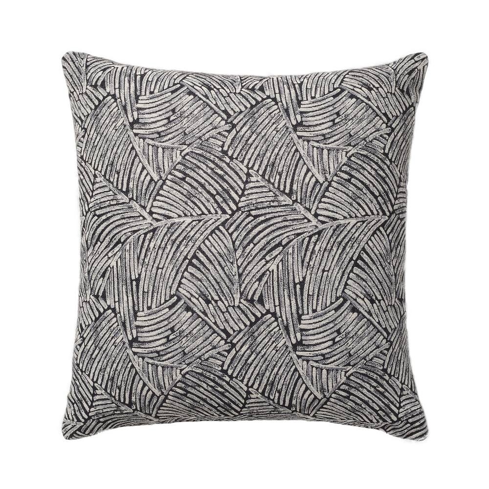 

Linum Home Textiles Swish Декоративная квадратная наволочка, цвет Dark Gray
