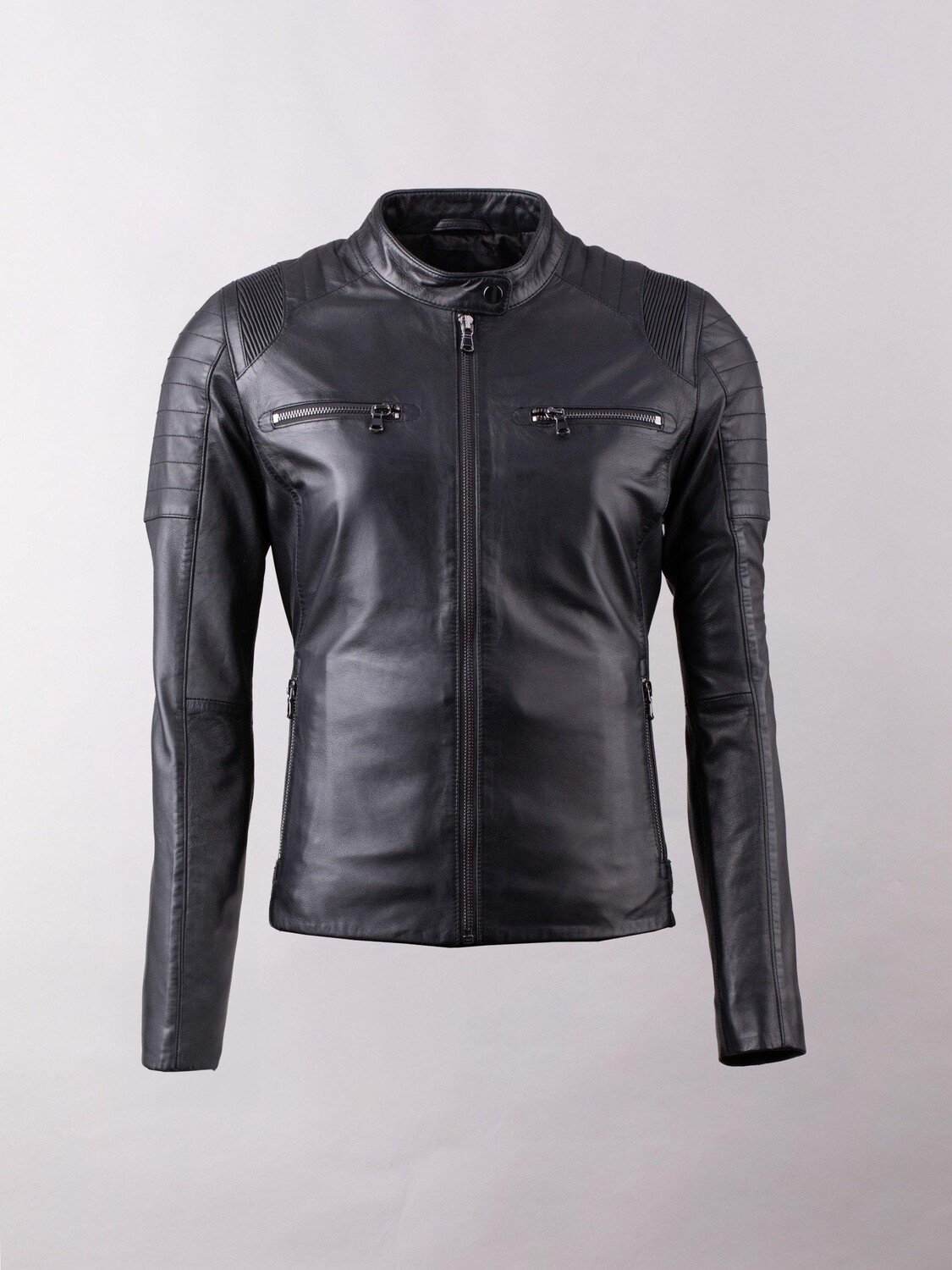 

Кожаная куртка-гонщик 'Buttermere' Lakeland Leather, черный