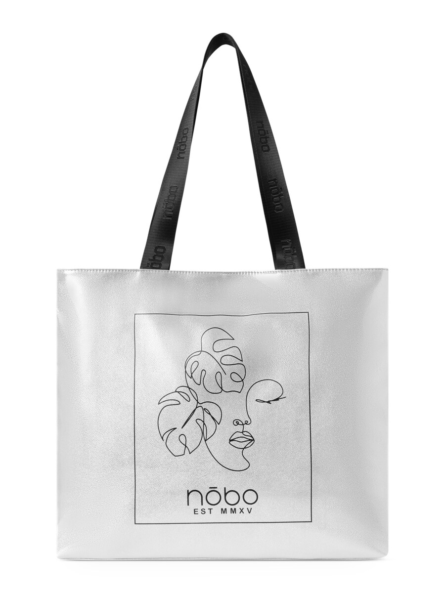 

Сумка шоппер NOBO Shopper ASTRAIA, серебряный