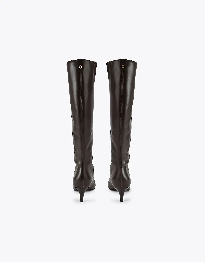 Сапоги Carvela Venice из темно-коричневой кожи — фото 3