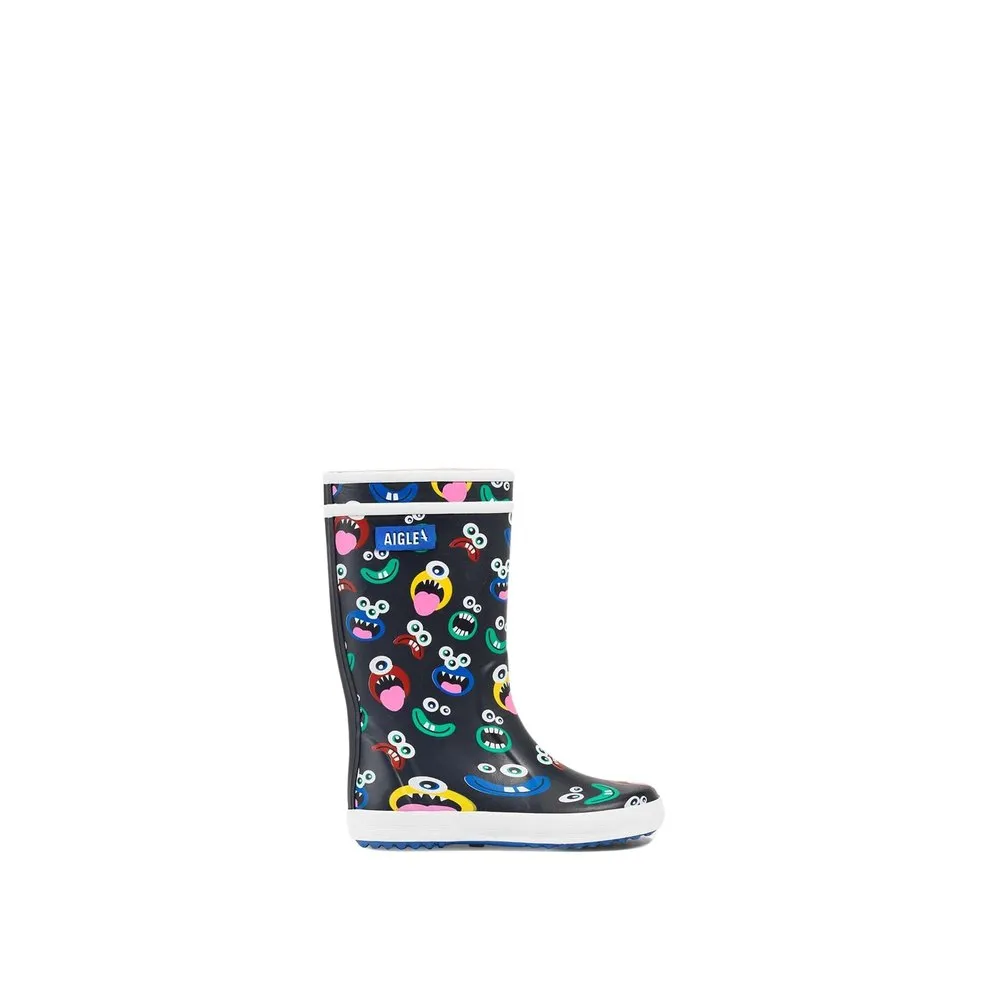 Ботинки Aigle Lolly Pop Play 2 rain, синий