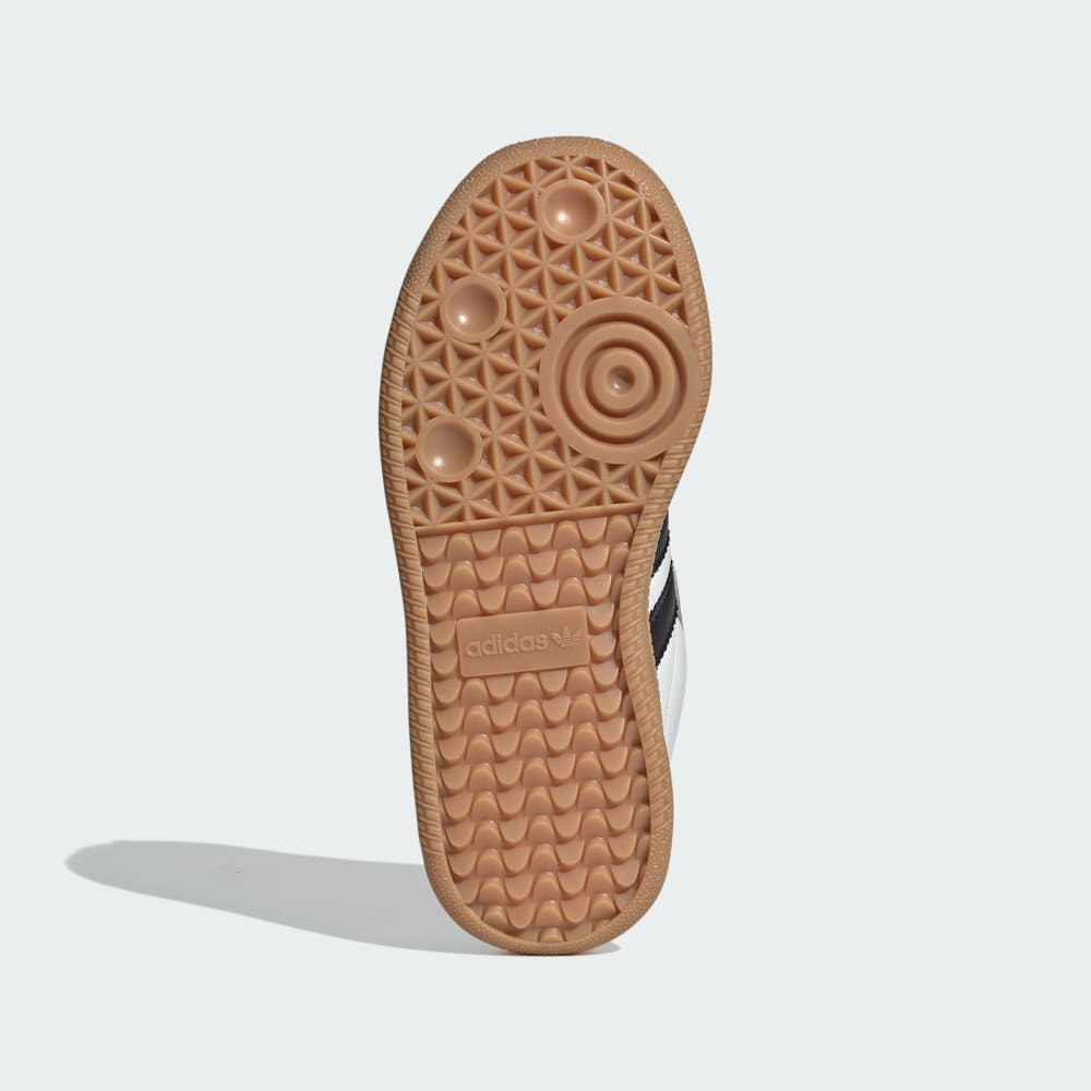 Кроссовки Adidas Samba XLG Shoes Kids, цвет Cloud White/Core Black/Gum — фото 3