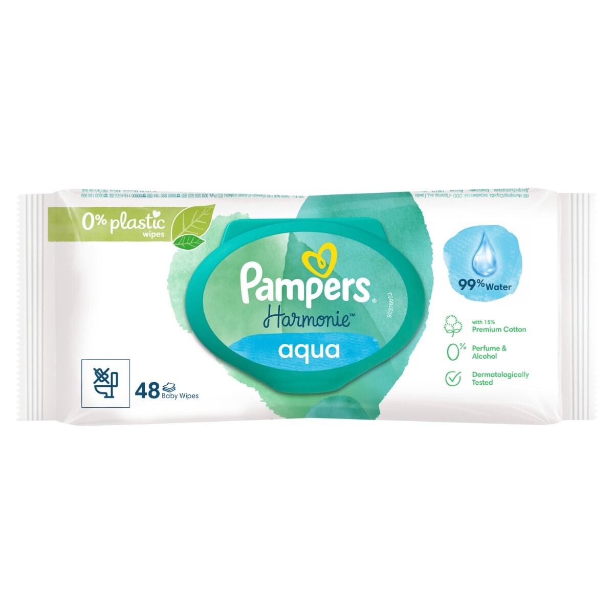 

Влажные салфетки Pampers Aqua Harmonie, 48 шт
