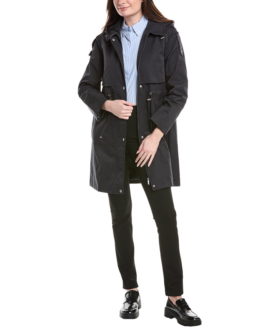 

Пальто тренч Sam Edelman, синий