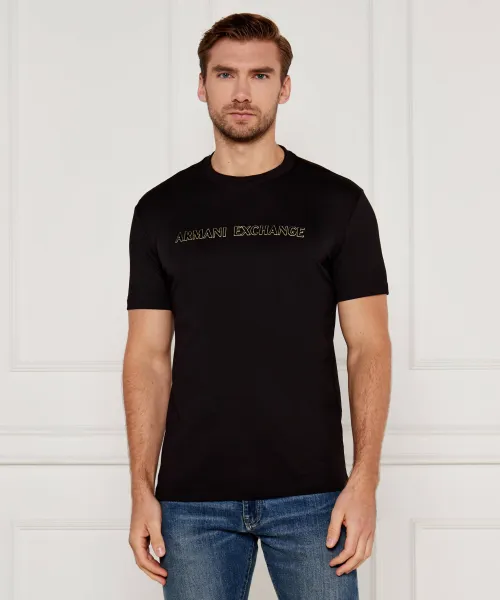 

Футболка Regular fit Armani Exchange, черный