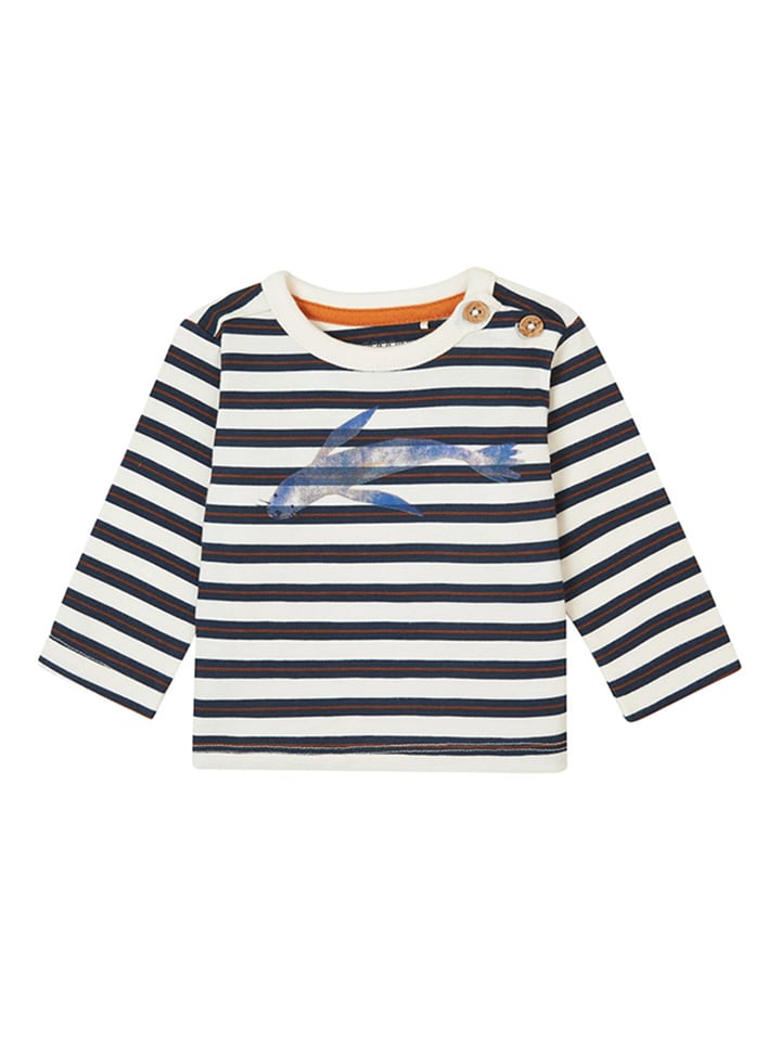 

Noppies Футболка с длинными рукавами "Ger" белого цвета