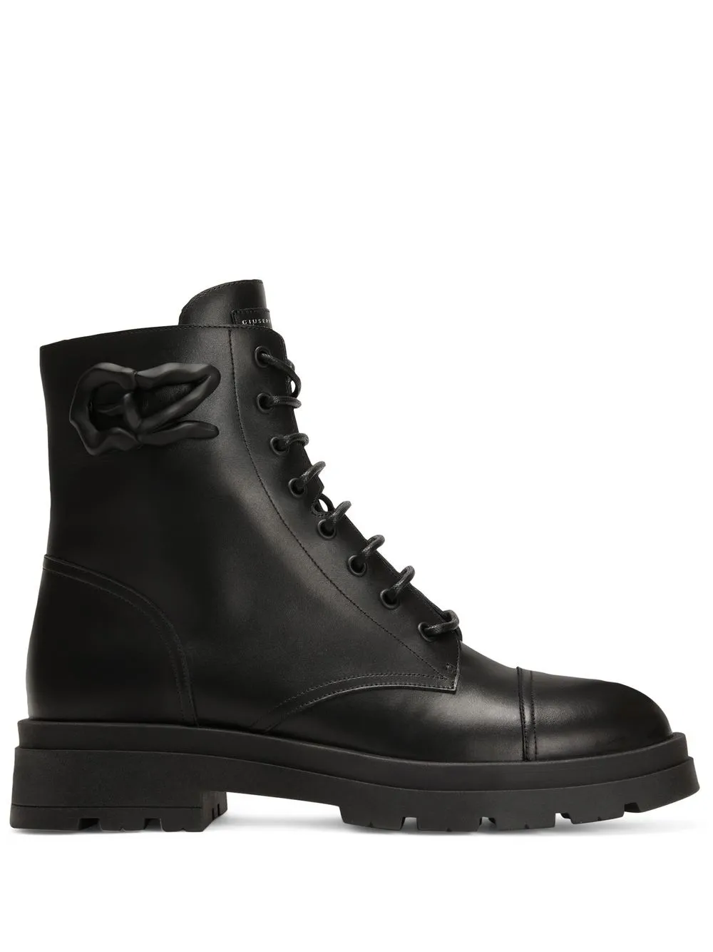 

Ботинки Harlock Zalì в стиле милитари Giuseppe Zanotti, черный