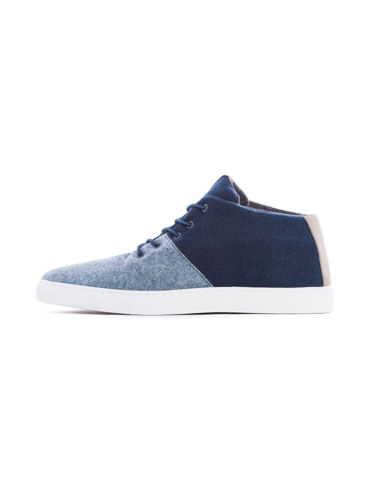 Высокие кроссовки Baabuk Sneaker Hi Sky Wooler, цвет jeans blue
