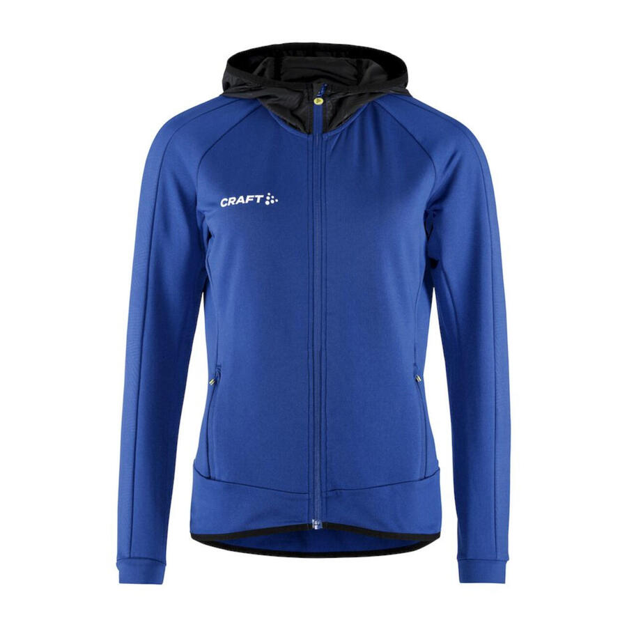 

Женская куртка Craft с капюшоном, удлиненная молния по всей длине, 1912746