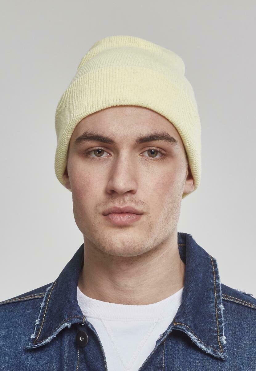 

Шапка YUPOONG HEAVYWEIGHT LONG Flexfit, цвет powderyellow