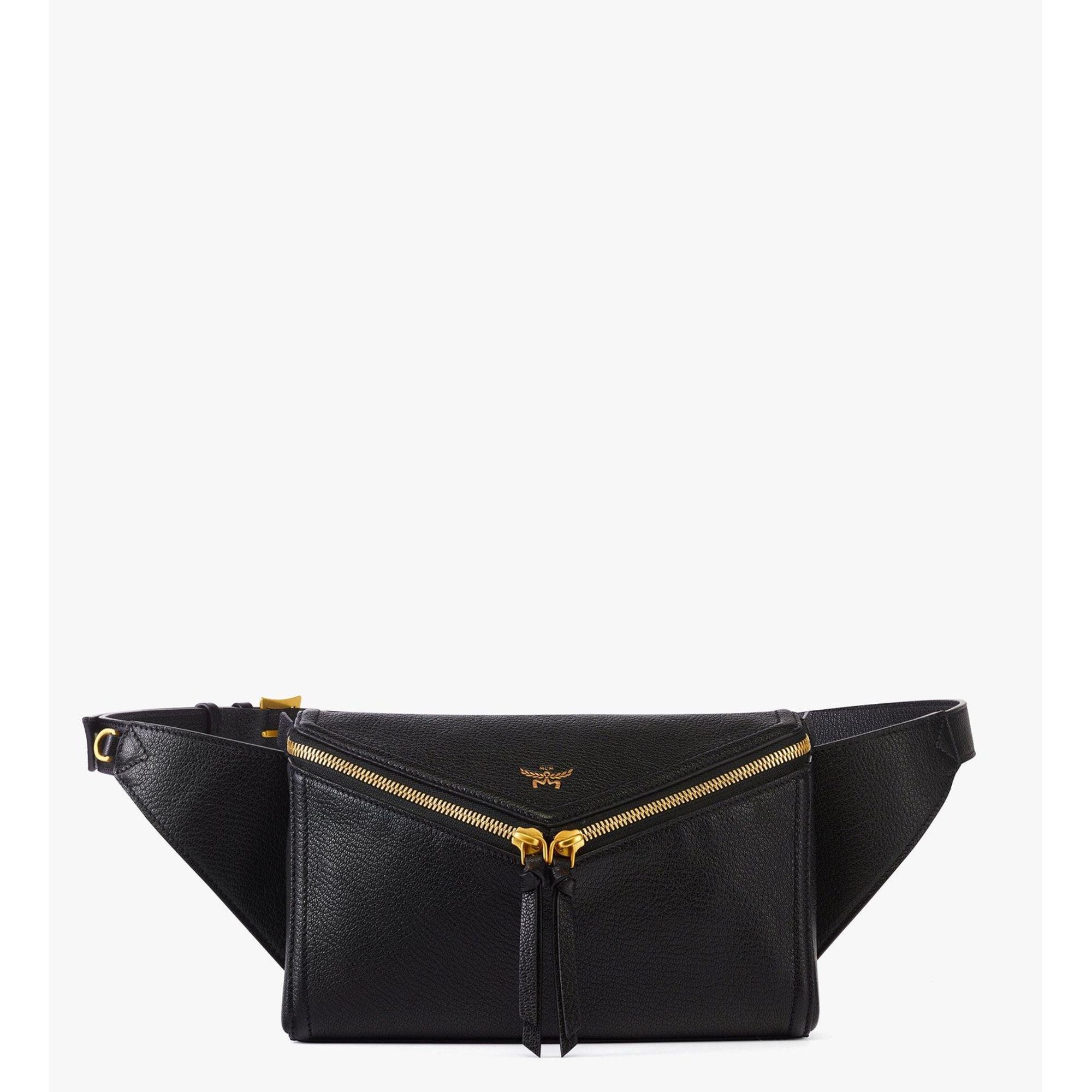 

Поясная сумка Diamant 3D из козьей кожи Mcm, черный