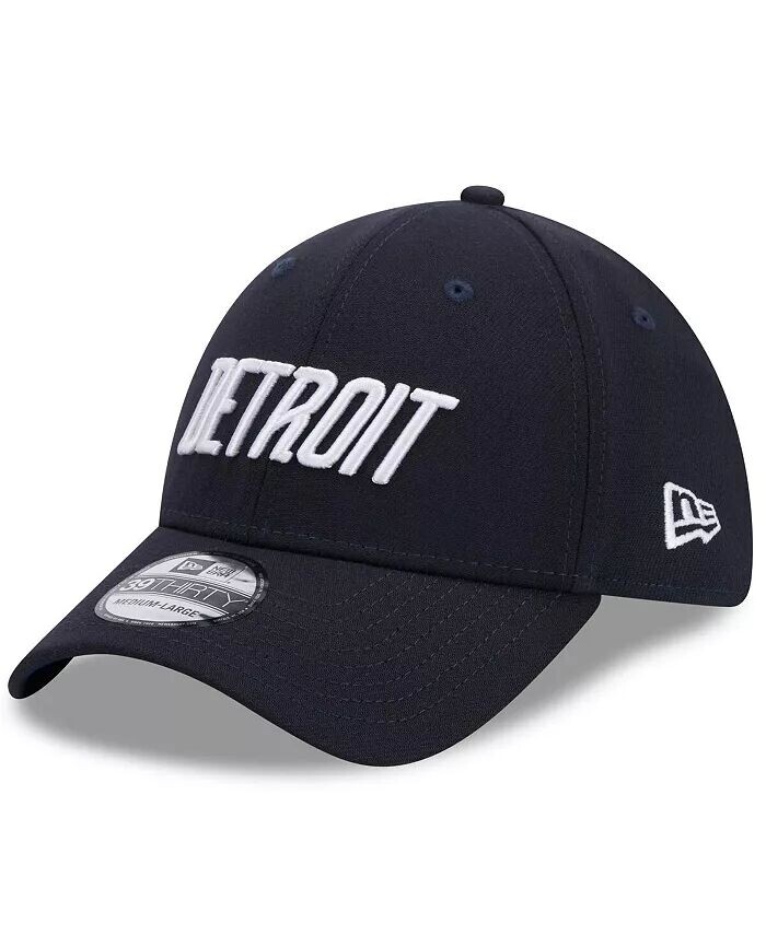 

Мужская темно-синяя кепка Detroit Tigers 2024 City Connect 39THIRTY Flex Hat New Era, синий