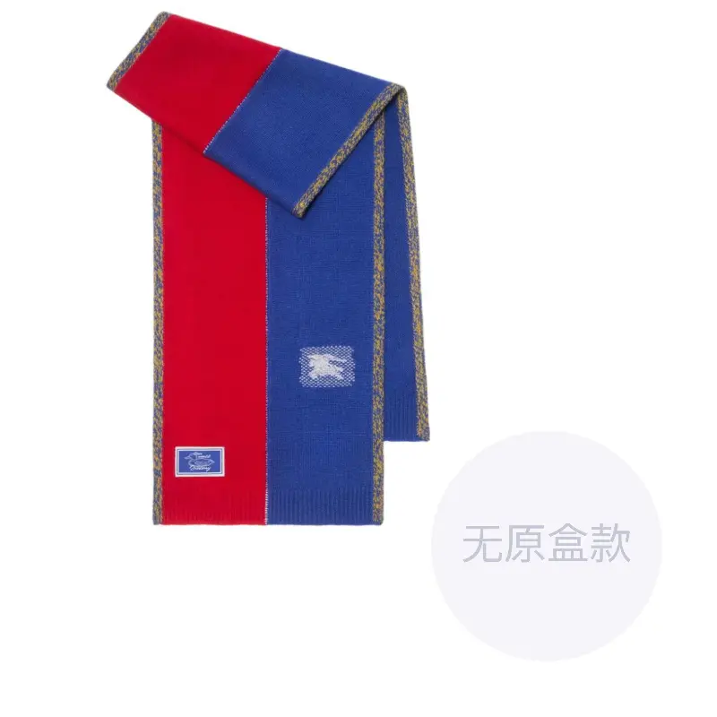 

Burberry Детский шарф для верховой езды, Red/Blue