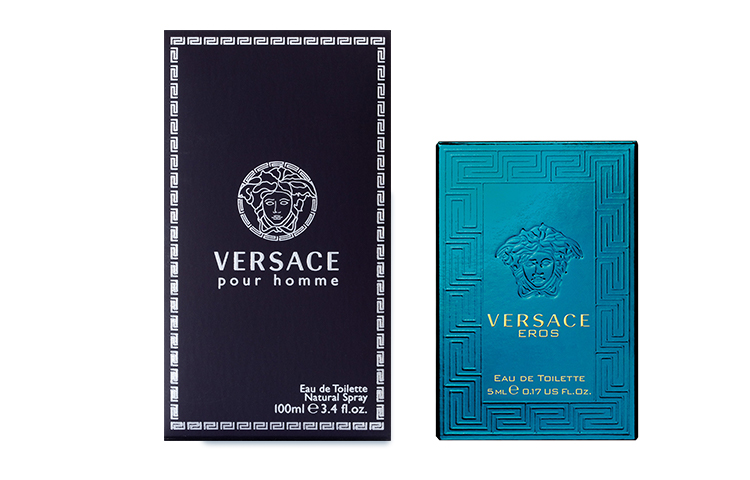 Классический одноименный мужской парфюм 30 мл/50 мл + 5 мл + коробка Versace, matching men's fragrance+matching men's fragrance 30ml+5ml sample — фото 4