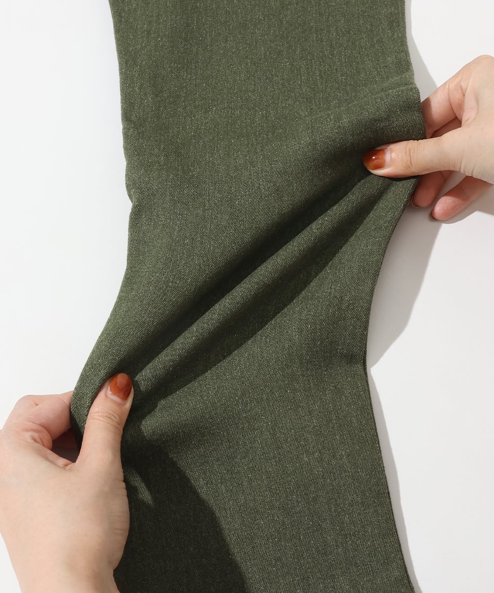 (К) Цветные джинсовые брюки с начесом KRIFF MAYER, KHAKI — фото 3