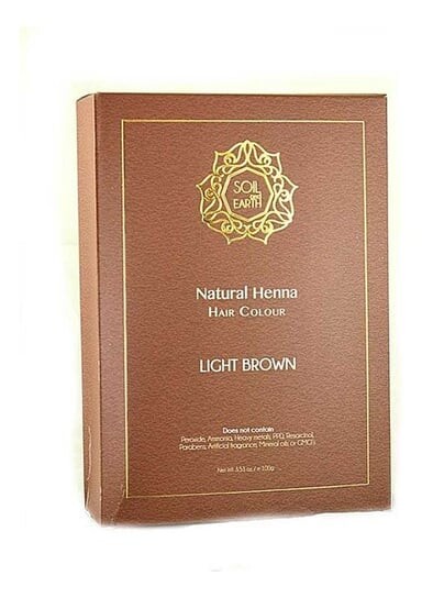 

Индийская хна светло-коричневая, 100 г. Soil and Earth