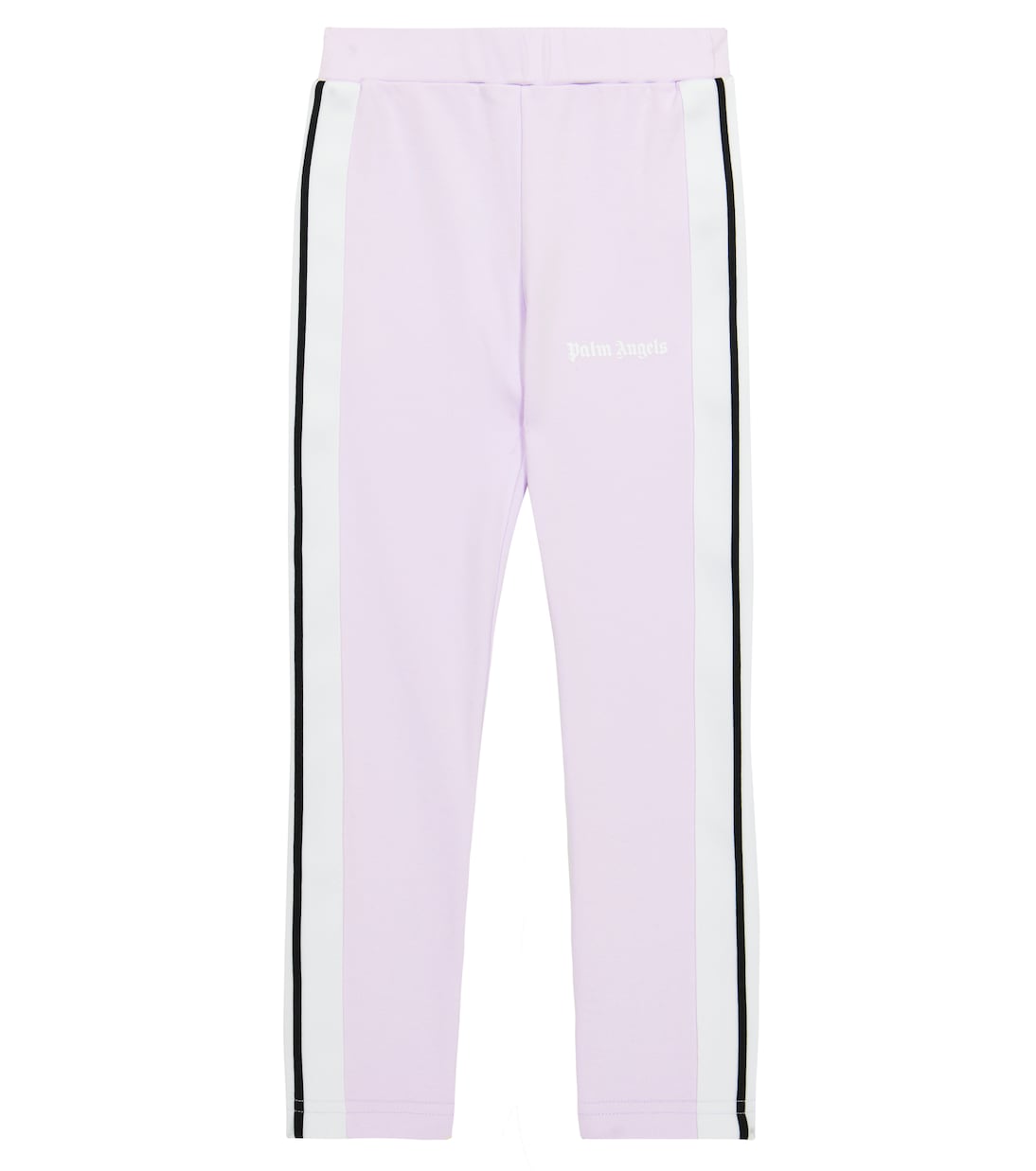 

Хлопковые леггинсы с логотипом Palm Angels Kids, Lilac White