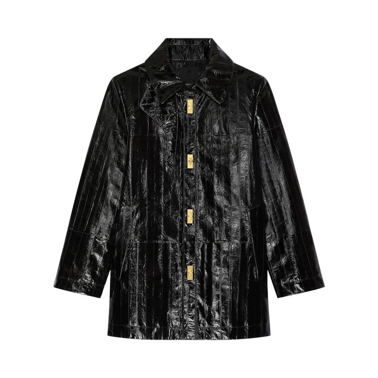 

Куртка Givenchy Short Leather Jacket 'Black', черный