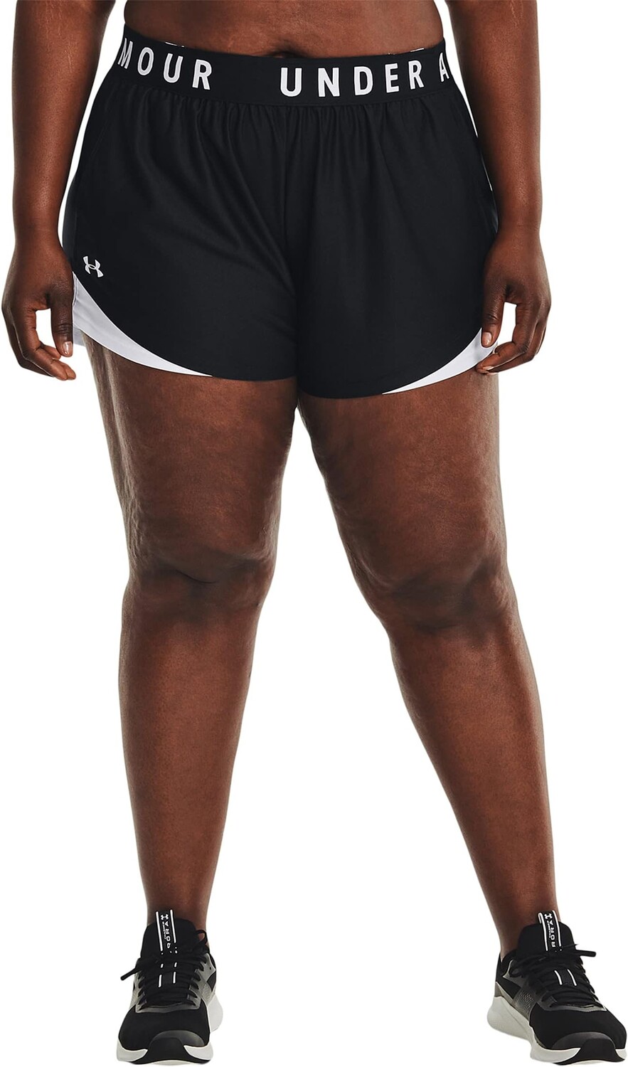 

Шорты больших размеров Play Up 3.0 Under Armour, цвет Black/White 1