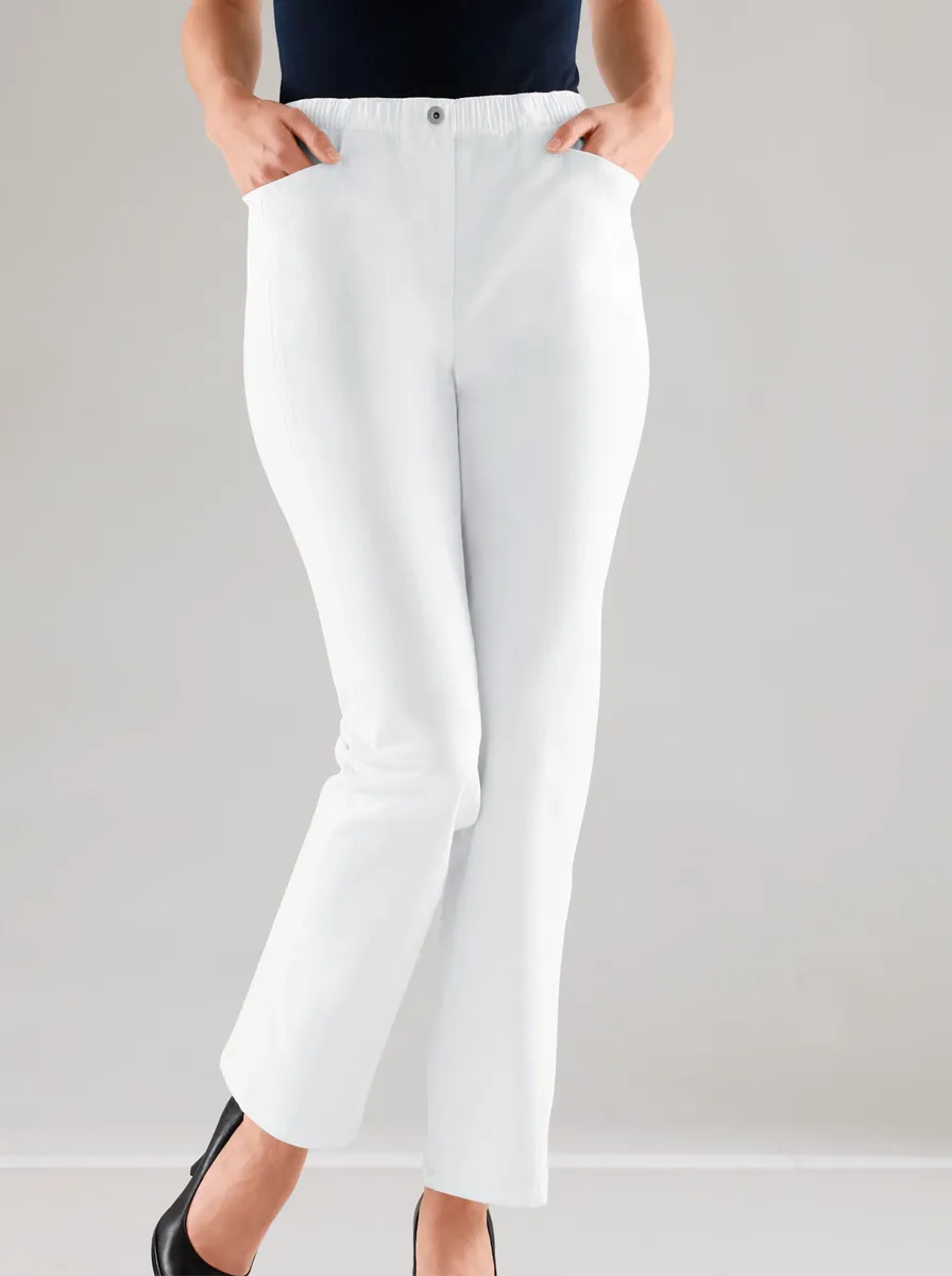 

Джинсы без застежки Classic Basics (1 шт.), белый