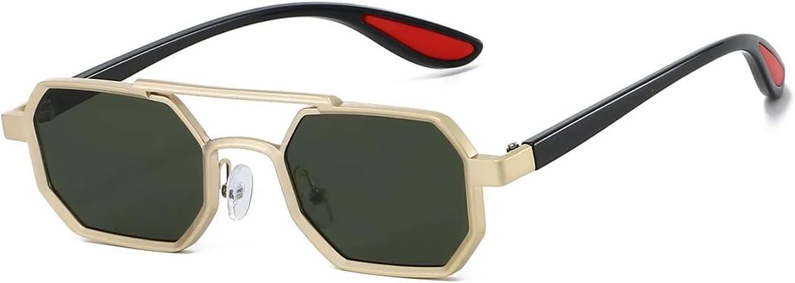 

Солнцезащитные очки с защитой UV400 | Металлическая оправа, градиентная расцветка | Для женщин и мужчин | Для занятий спортом на открытом воздухе и вождения DSVIGF, Airy Green