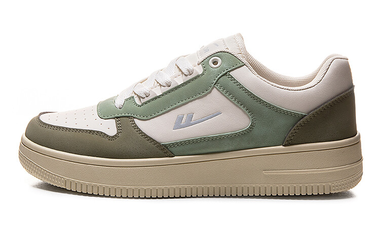 

Кроссовки WARRIOR Skateboarding Shoes Unisex Low-top, зеленый/бежевый